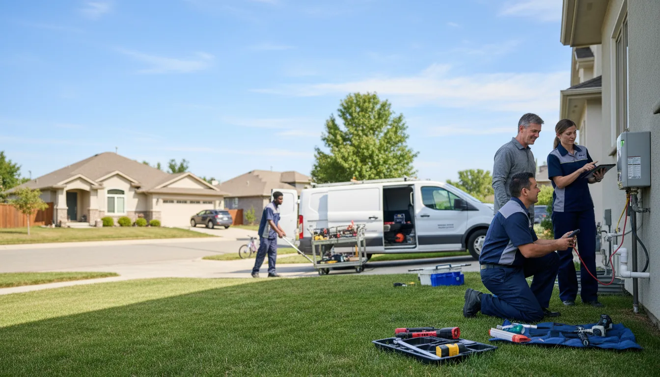 Tankless water heater service in Vancleave, MS